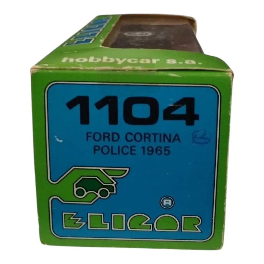 1104 Ford Cortina Police 1965 PTT‎ Eligor France 1/43 Miniature Car